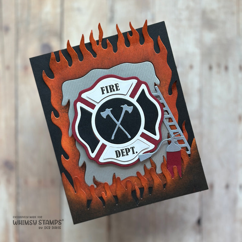 Whimsy Stamps Firefighter Accessories Dies wsd011 ladder