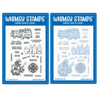Whimsy Stamps Firefighter Clear Stamp and Die Set