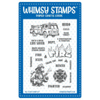 Whimsy Stamps Firefighter Clear Stamp and Die Set product image 1