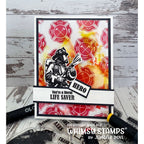 Whimsy Stamps Firefighter Clear Stamps cwsd416a life saver