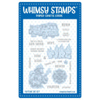 Whimsy Stamps Firefighter Outline Dies wsd009
