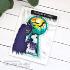 Whimsy Stamps Ghoul Guy Die wsd064 master of fright card