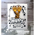 Whimsy Stamps Giraffes Thinking of You Clear Stamps dp1043a happy