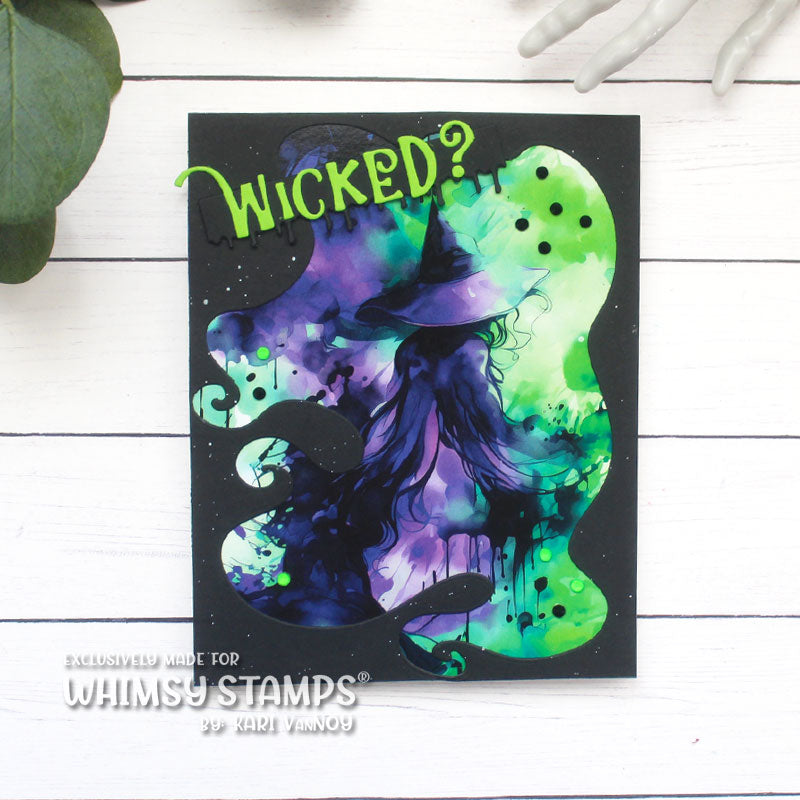 Whimsy Stamps Gothic Glow 6x6 inch Paper Pack wsdp22a wicked