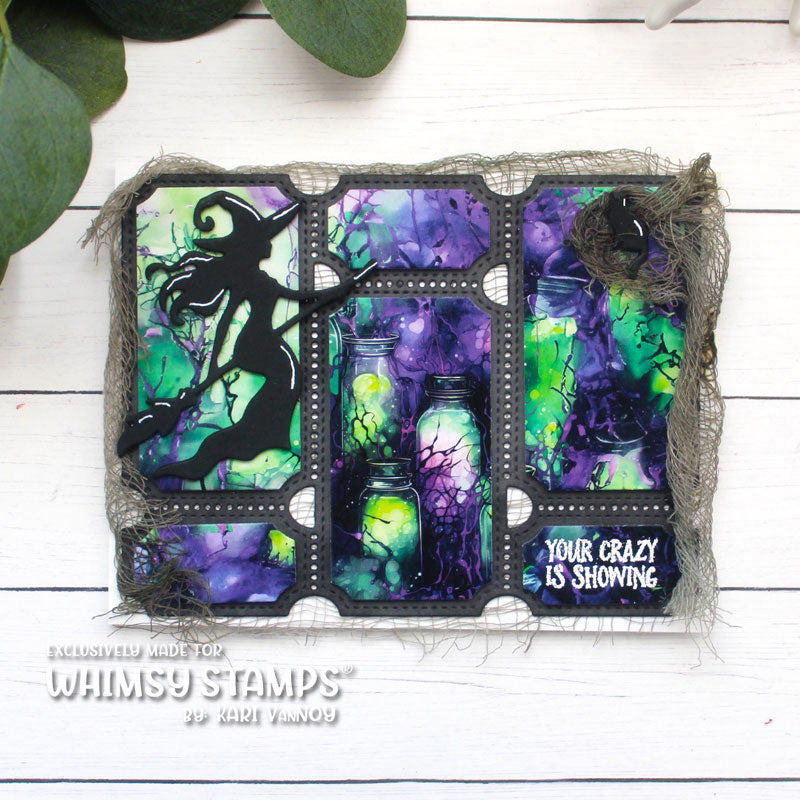 Whimsy Stamps Gothic Glow 6x6 inch Paper Pack wsdp22a witch