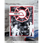 Whimsy Stamps Grungy Numbers 6 x 6 inch Paper Pack wsdp24a thanks