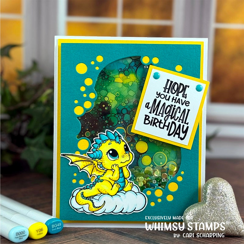 Whimsy Stamps Halloween Inks 6x6 inch Paper Pack wsdp53 dragon