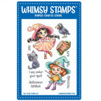 Whimsy Stamps Halloween Spells Clear Stamps c1307a