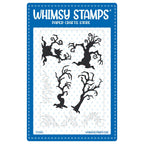 Whimsy Stamps Halloween Trees and Grasses Stencil wss144