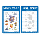 Whimsy Stamps Halloween Tricks Clear Stamp and No Fuss Mask Set