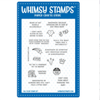 Whimsy Stamps Handmade Signatures 2 Clear Stamps cwsd414a