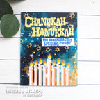 Whimsy Stamps Hanukkah Miracle Clear Stamps cwsd417a candles