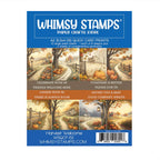 Whimsy Stamps Harvest Welcome Quick Card Fronts wsqcf-52