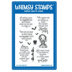 Whimsy Stamps Haunted Dreams Clear Stamps cwsd172c