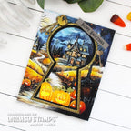 Whimsy Stamps Haunted Houses 6x6 inch Paper Pad wsdp49 pumpkins