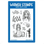 Whimsy Stamps Haunted Screams Clear Stamps cwsd430a