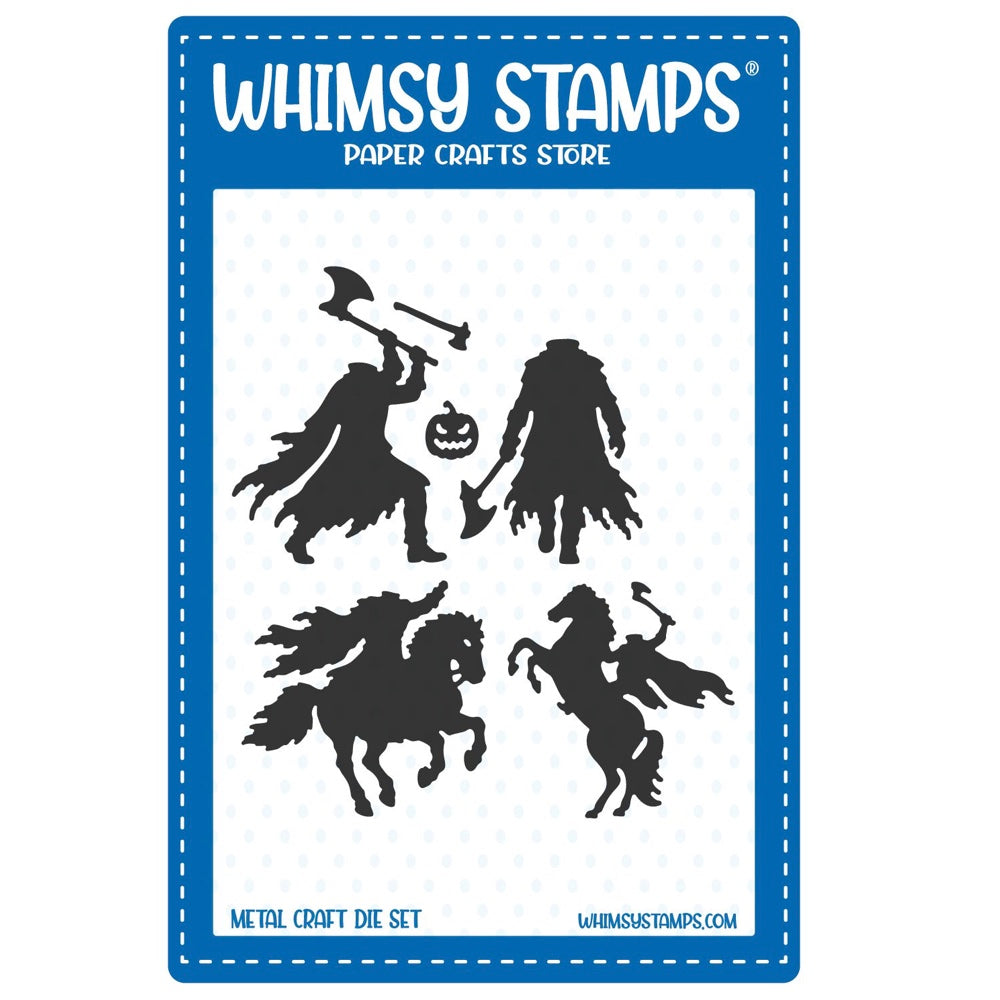 Whimsy Stamps Headless Horseman Dies wsd059