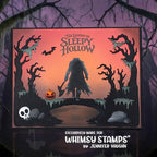 Whimsy Stamps Headless Horseman Dies wsd059 scary forest scene card