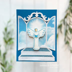 Whimsy Stamps Heaven's Gate Dies wsd574a clouds
