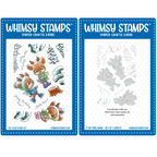 Whimsy Stamps Hello Deer Clear Stamp and NoFuss Mask Set