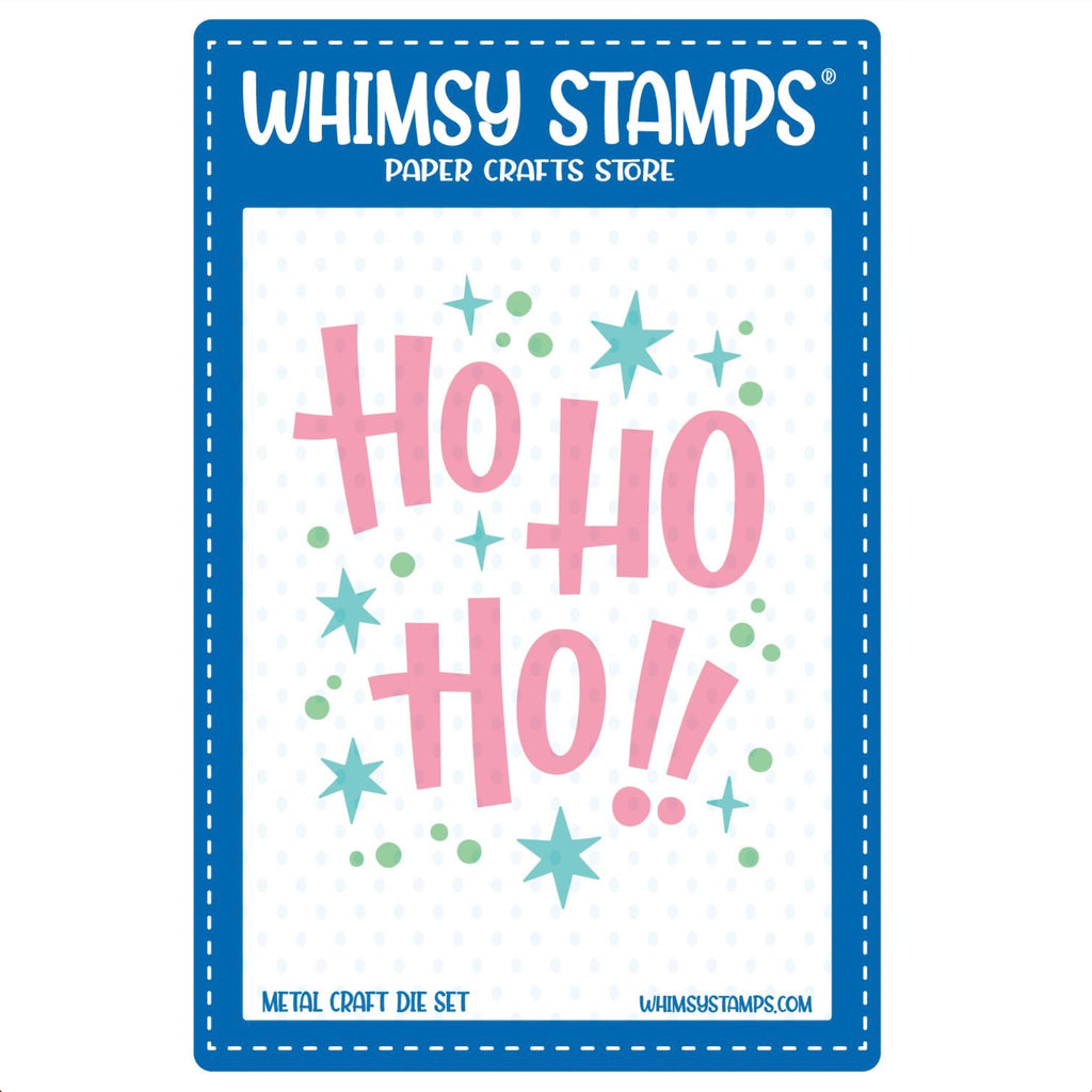 Whimsy Stamps Ho Ho Ho Die wsd072