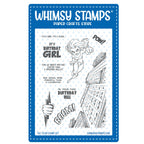 Whimsy Stamps It's Birthday Girl Clear Stamps cwsd296a