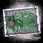 Whimsy Stamps Itsy Bitsy Spider Dies wsd038 three