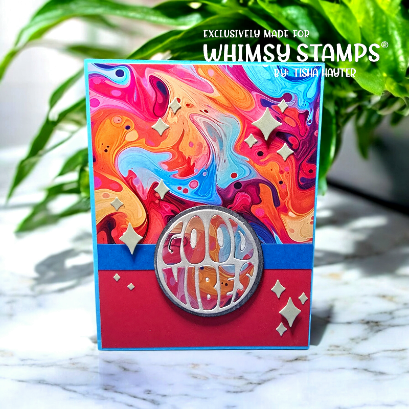 Whimsy Stamps Lava Slimline Paper Pack wsdps05a good vibes