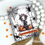 Whimsy Stamps Lil Witches Quick Card Fronts wsqcf-17