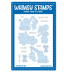 Whimsy Stamps Loads of Love Clear Stamp and Die Set image 2