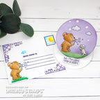 Whimsy Stamps Mail Mates Celebrate Clear Stamps cwsd394a presents