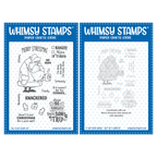Whimsy Stamps Merry Stressmas Clear Stamps and Mask Set