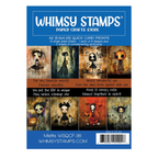 Whimsy Stamps Misfits Quick Card Fronts wsqcf-36