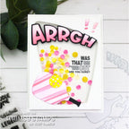 Whimsy Stamps Mix and Match Marquee Dies wsd264 shaker card