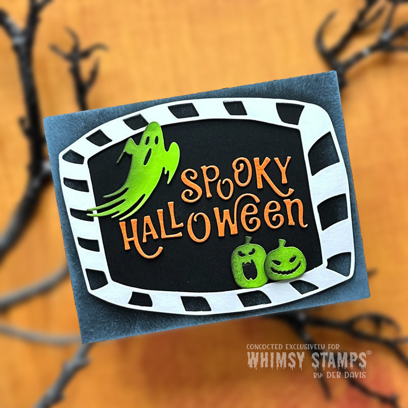 Whimsy Stamps Mix and Mingle Alphabet and Numbers Dies wsd035 ghost