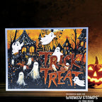 Whimsy Stamps October Nights 6x6 inch Paper Pack wsdp58 trick or treat card