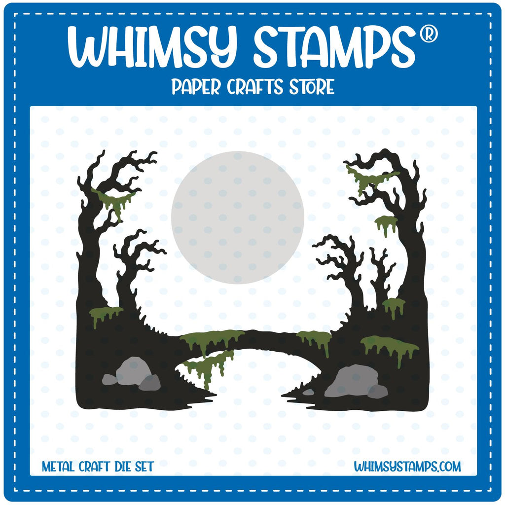 Whimsy Stamps Old Bridge Dies wsd061