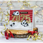 Whimsy Stamps Panda Butt Clear Stamps cwsd238 happy new year | color-code:ALT02