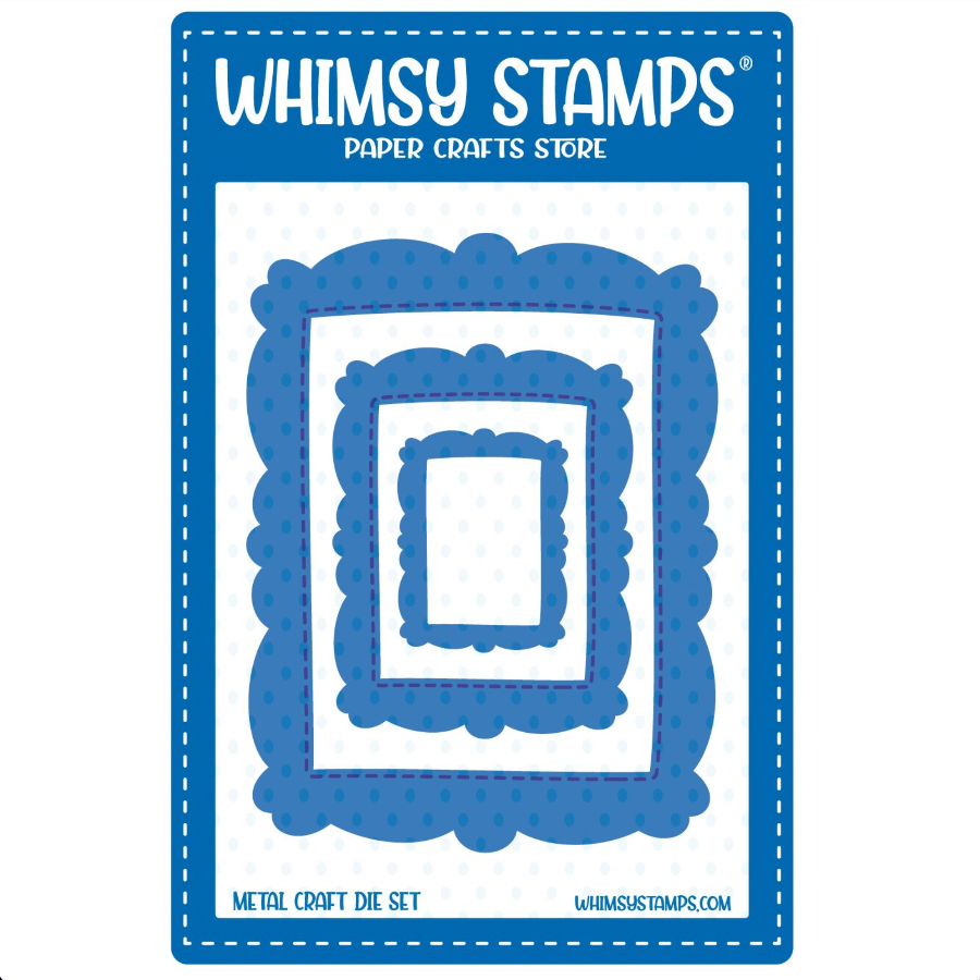 Whimsy Stamps Portrait Frames Dies wsd275a