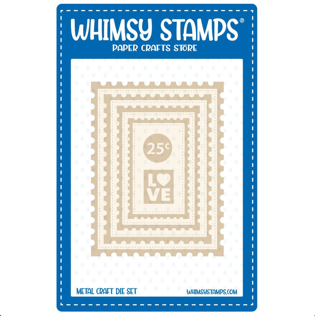 Whimsy Stamps Postage Layers Dies wsd069
