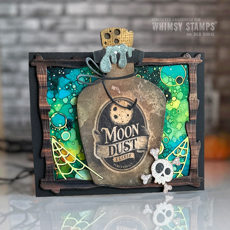 Whimsy Stamps Potion Bottle Dies wsd042 bottle