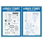 Whimsy Stamps Prim Little Things Clear Stamp and Die Set