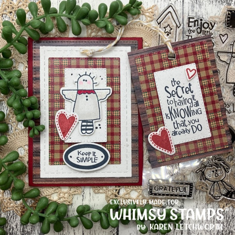 Whimsy Stamps Prim Little Things Outline Dies wsd285 hearts