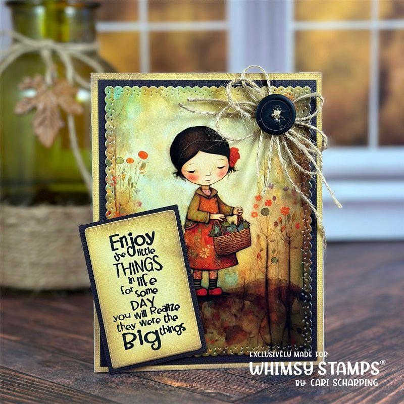 Whimsy Stamps Primitive Gratitude Quick Card Fronts wsqcf-22 button