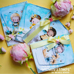 Whimsy Stamps Quick Card Fronts Bee Cute wsqcf-07 be good