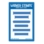 Whimsy Stamps Quick Strips 3 Dies wsd051