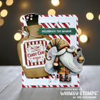 Whimsy Stamps Quick Strips 3 Dies wsd051 candy cane