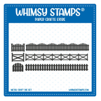 Whimsy Stamps Rail and Fences Dies wsd052