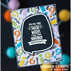 Whimsy Stamps Random Funny Swear Words Clear Stamps cwsd187a lol
