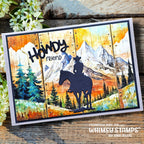 Whimsy Stamps Rustic Mountain 6x6 inch Paper Pack wsdp56 howdy friend